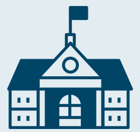 Icon of a school building